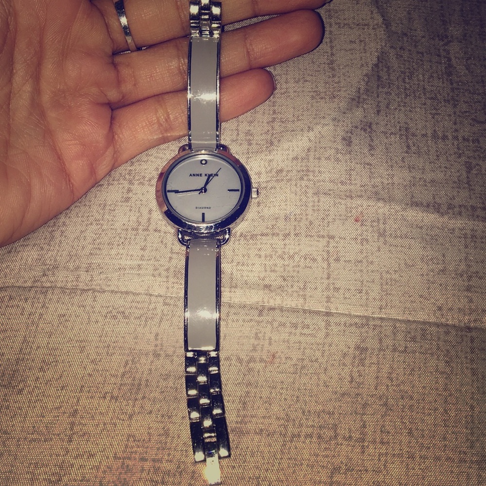 Stainless steel Anne Klein casual wear ladies